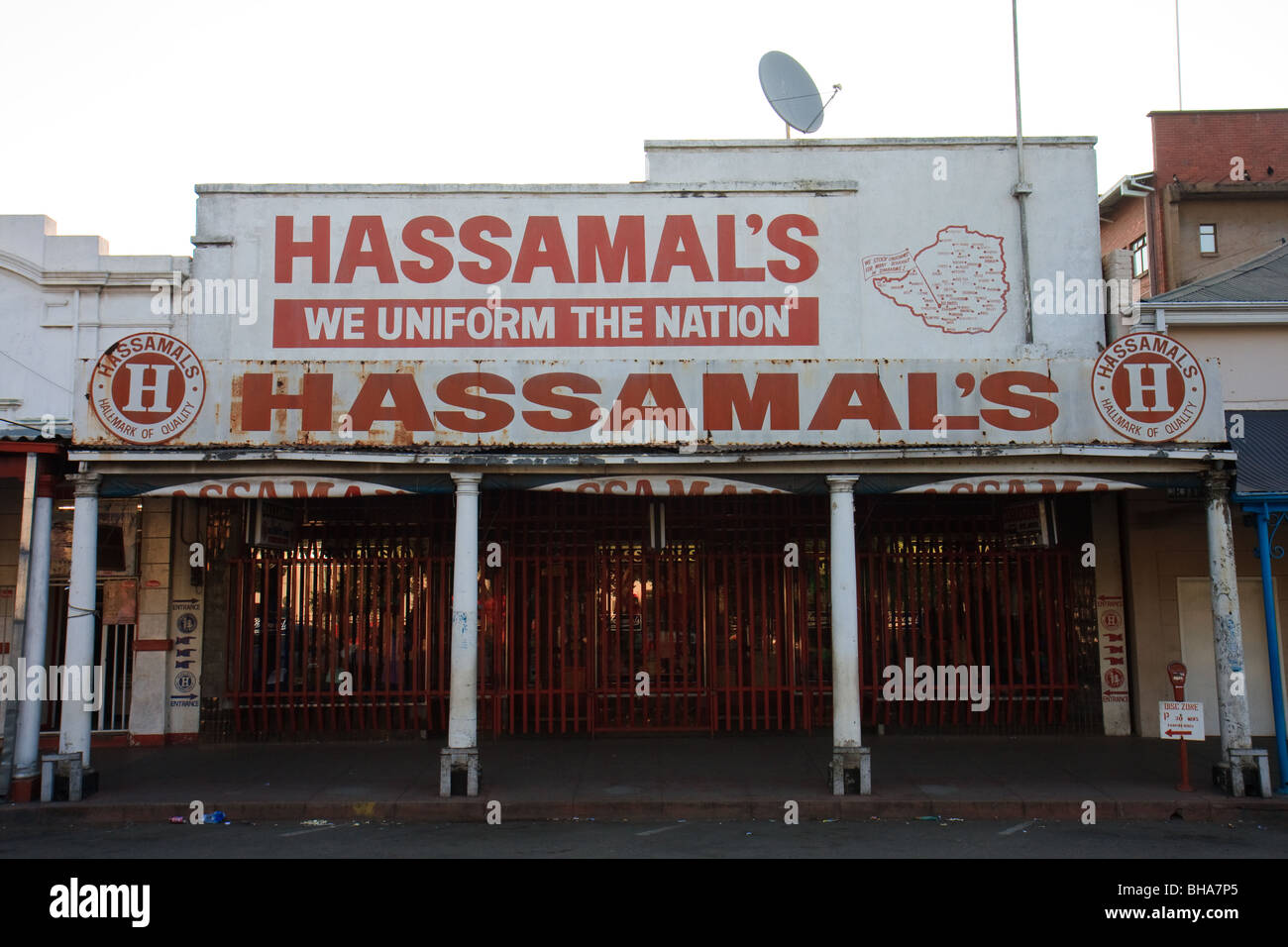 Bulawayo Matobo Zimbabwe Afrique Rue Banque D'Images