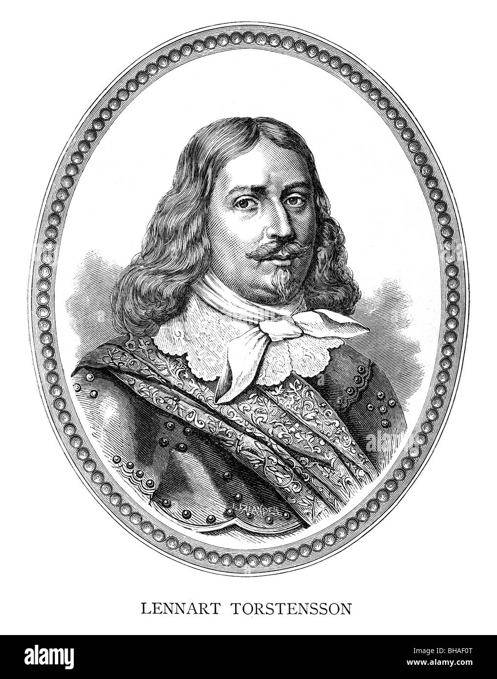 Lennart Torstenson, comte d'Ortala, Baron de Virestad (17 août 1603 - 7 avril 1651) Banque D'Images