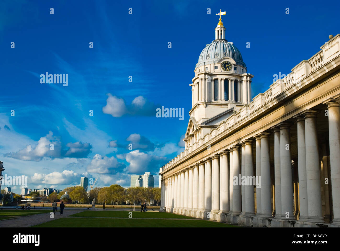 La Cour de la Reine Mary et Chapelle de Pierre et Paul Greenwich London England UK Europe Banque D'Images