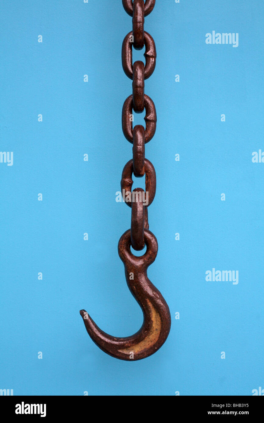 Crochet de fer Banque D'Images