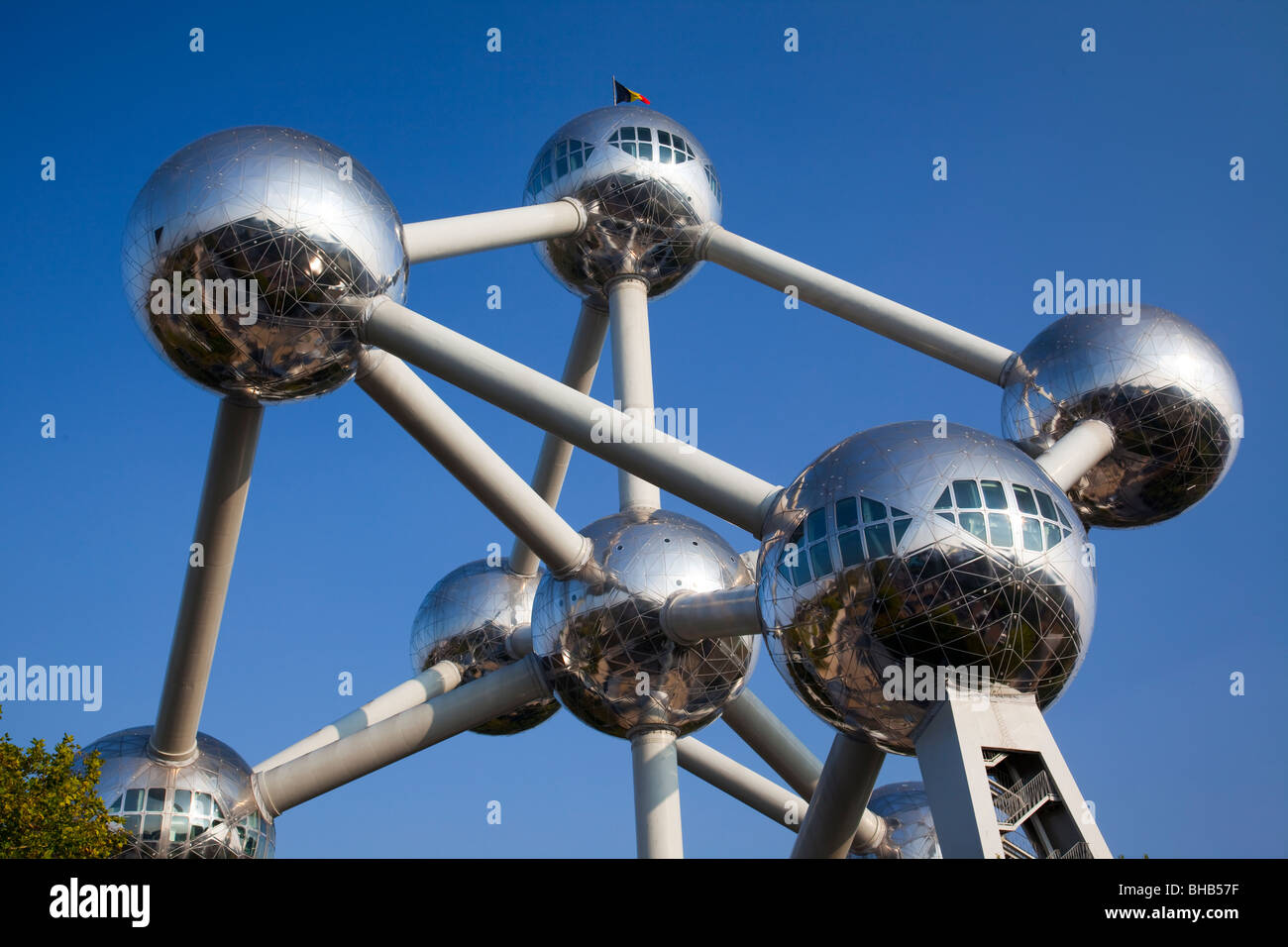'L'Atomium' Bruxelles Belgique Banque D'Images