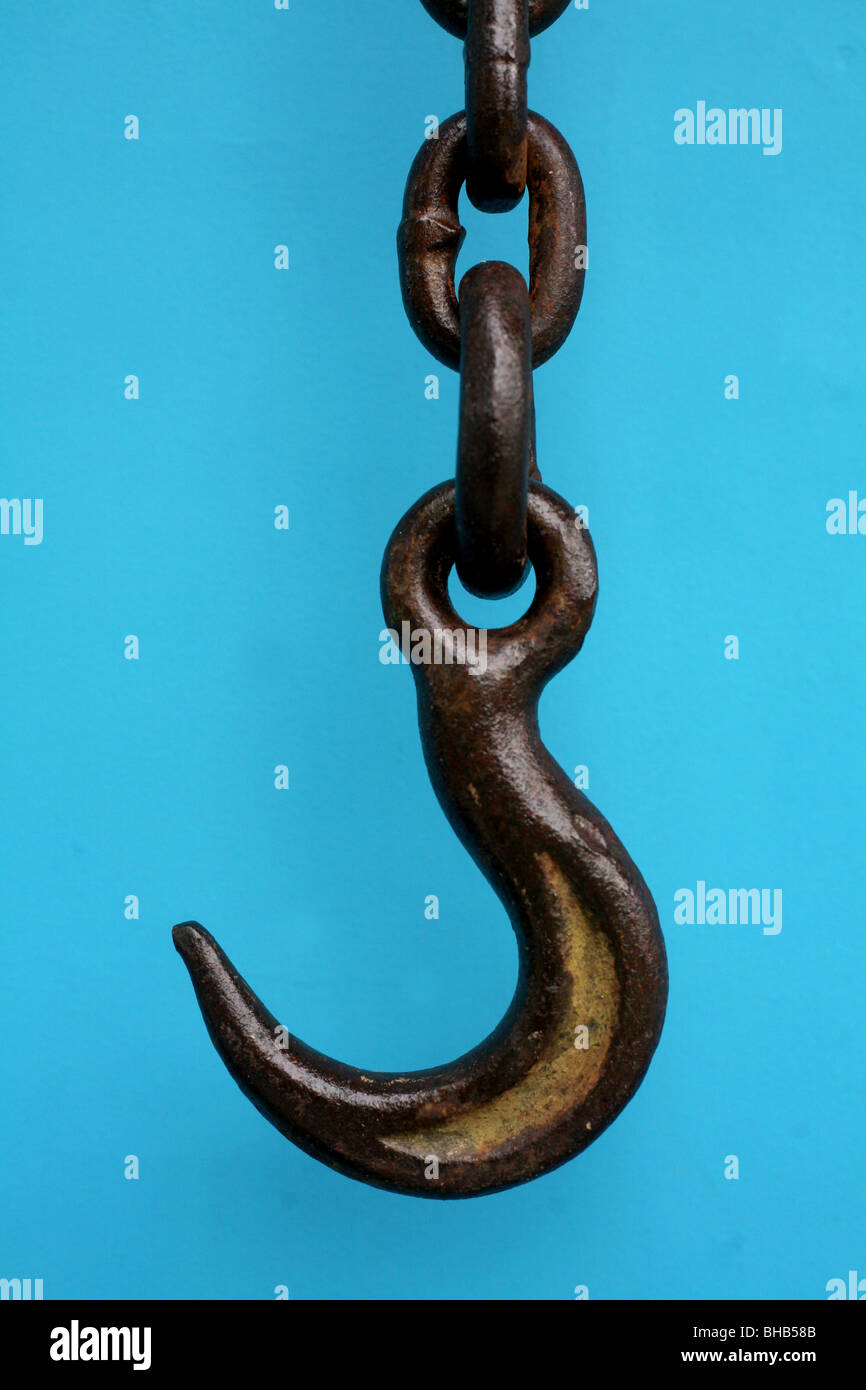 Crochet de fer Banque D'Images