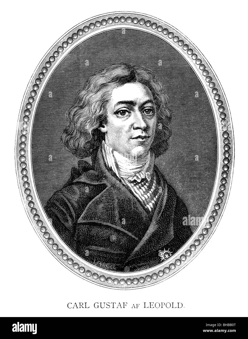 Carl Gustaf af Leopold Banque D'Images