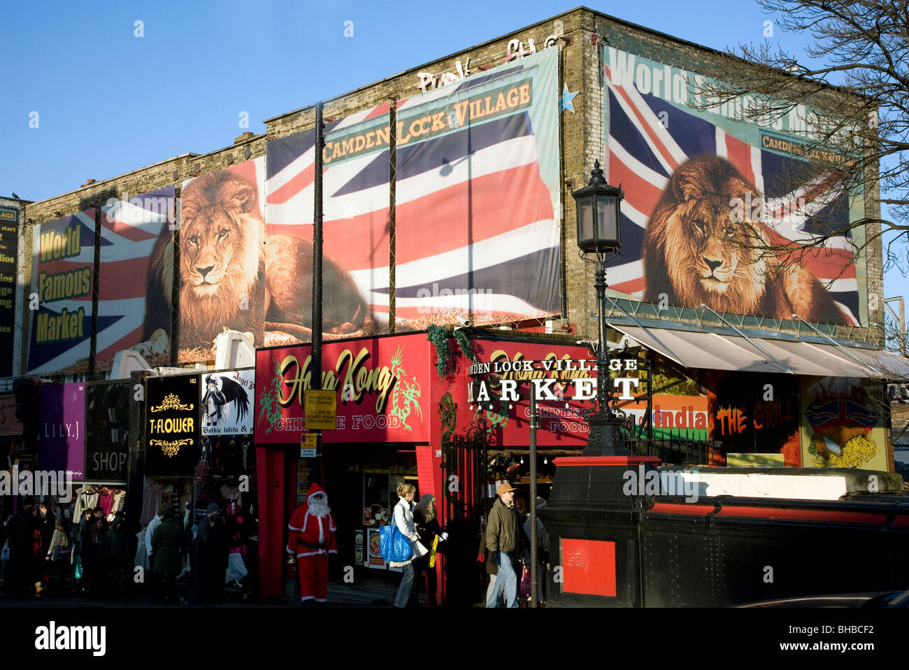 Camden Lock Village Market, au nord de Londres Banque D'Images