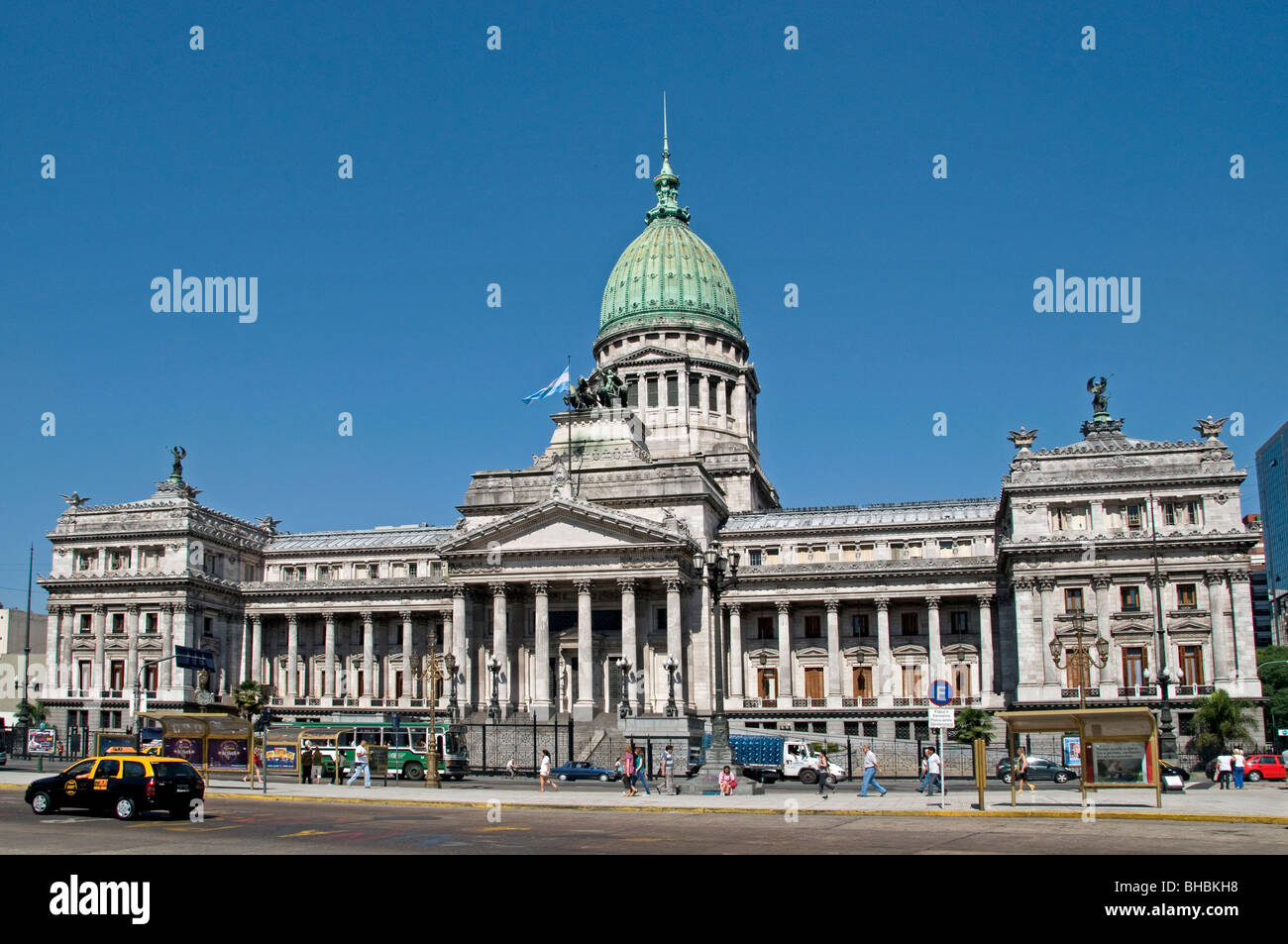 Palacio del Congreso des congrès de Buenos Aires Argentine Monserrat gouvernement Banque D'Images