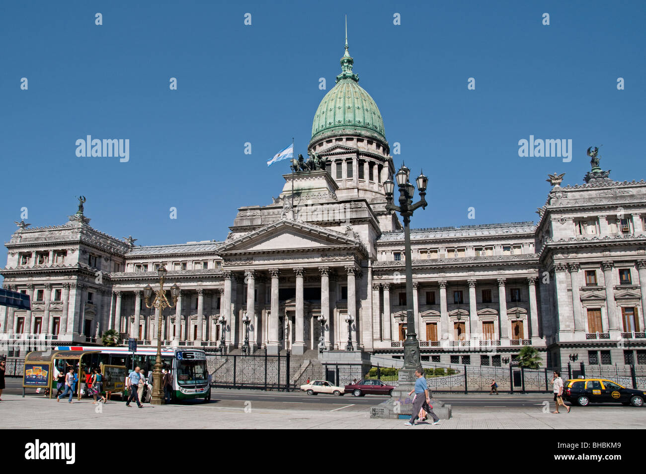 Palacio del Congreso des congrès de Buenos Aires Argentine Monserrat gouvernement Banque D'Images