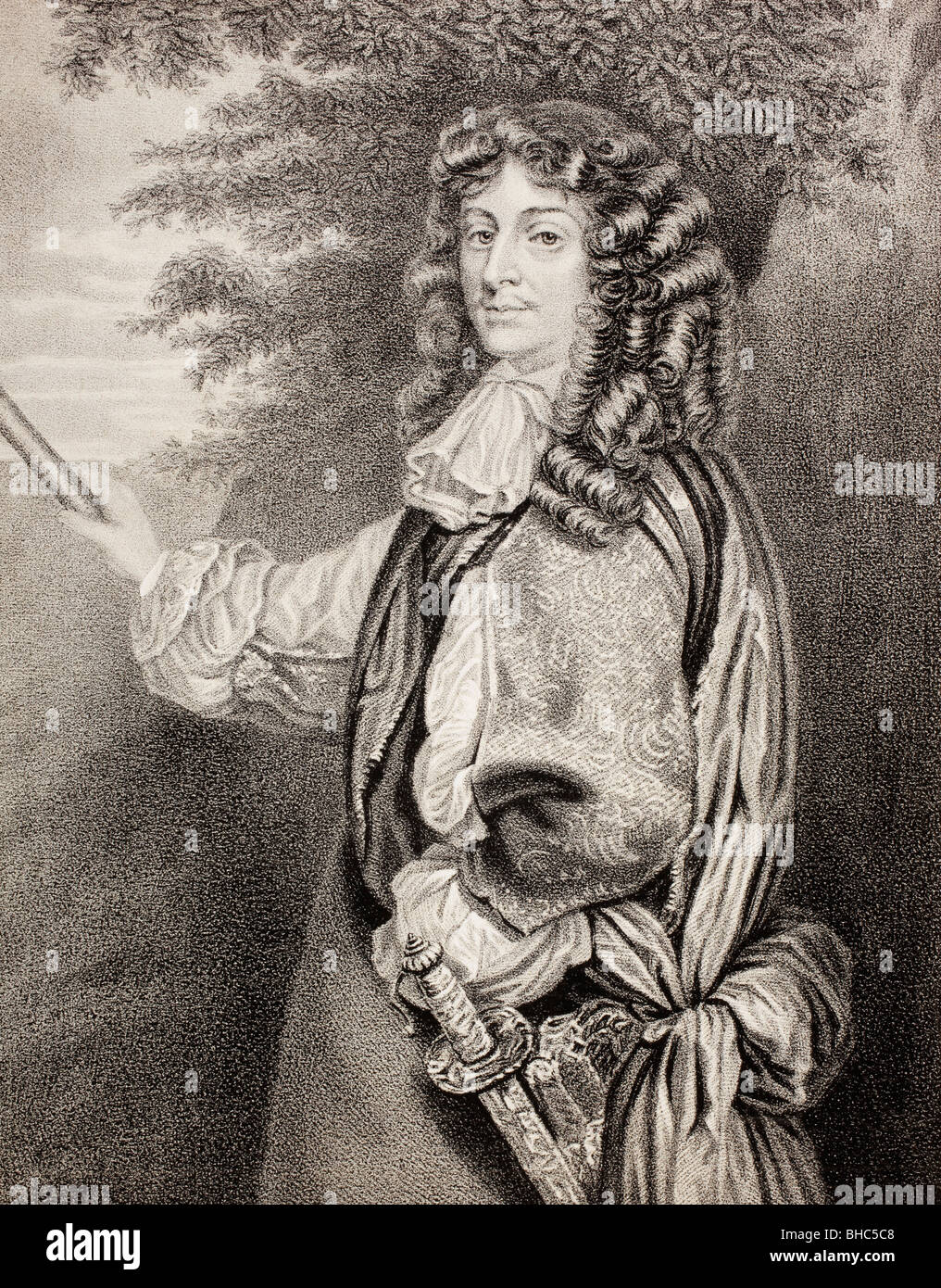 David Leslie, Seigneur Newark c. 1600-1682. En général la guerre civile anglaise et écossaise des guerres civiles. Banque D'Images