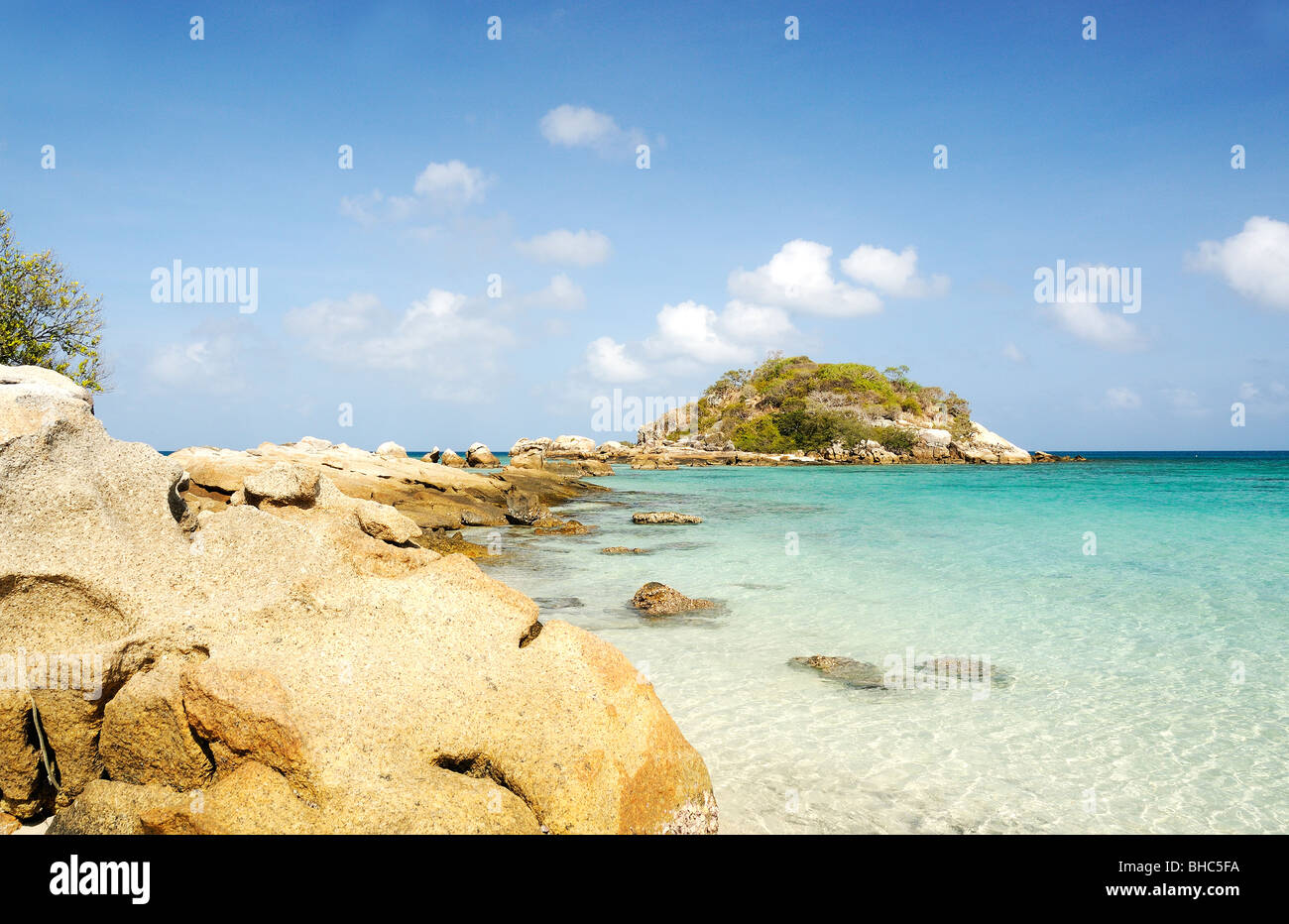 Anchor Bay, Lizard Island, Grande Barrière de Corail, Queensland, Australie Banque D'Images