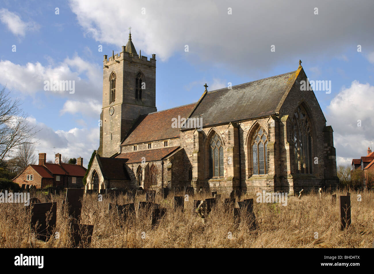 L'église Sainte Marie, Location de Colston, Lancashire, England, UK Banque D'Images