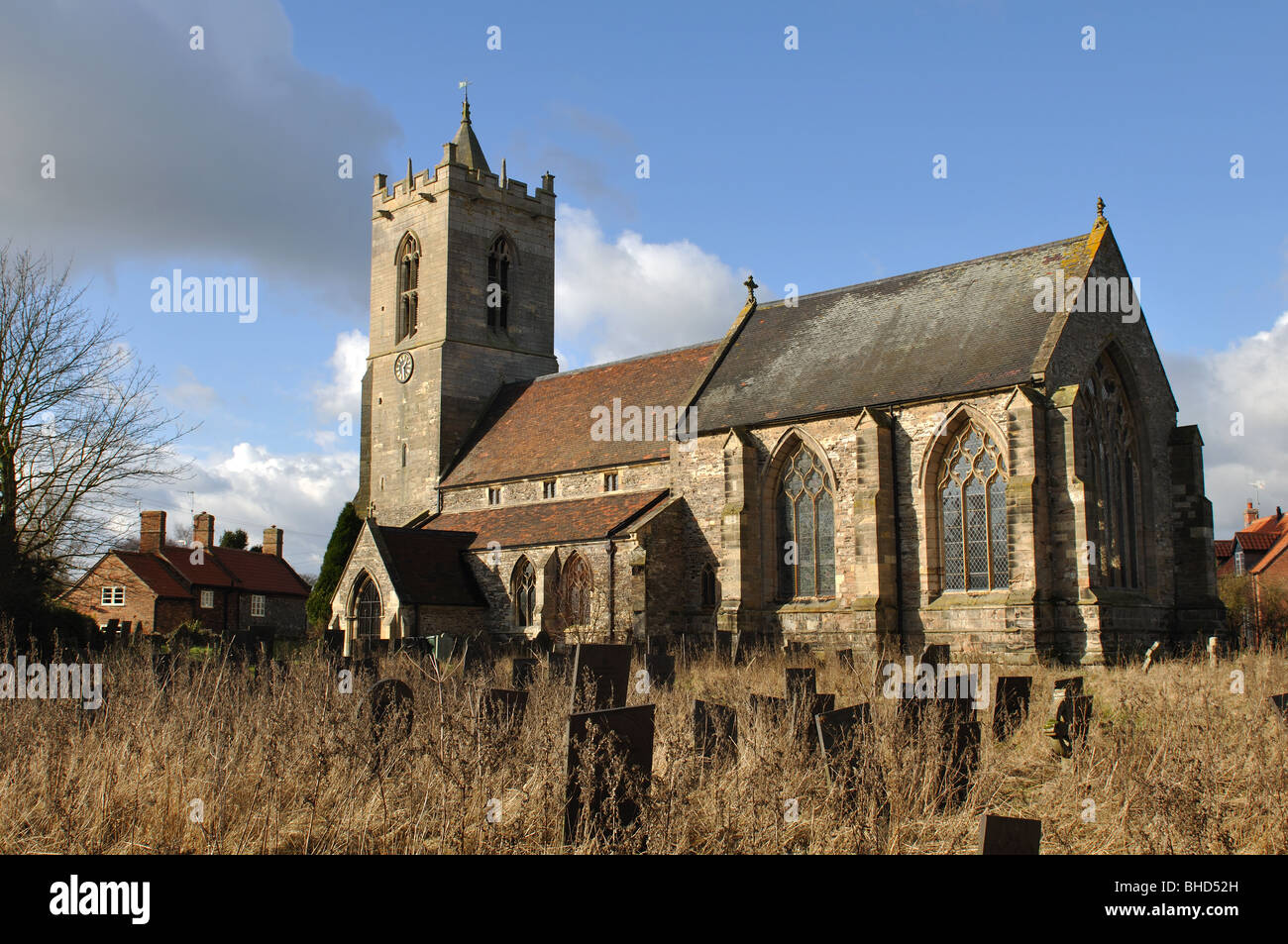 L'église Sainte Marie, Location de Colston, Lancashire, England, UK Banque D'Images