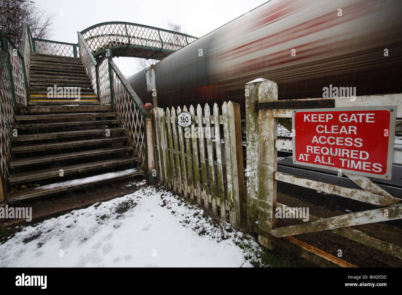 Transport de pétrole par train Banque D'Images