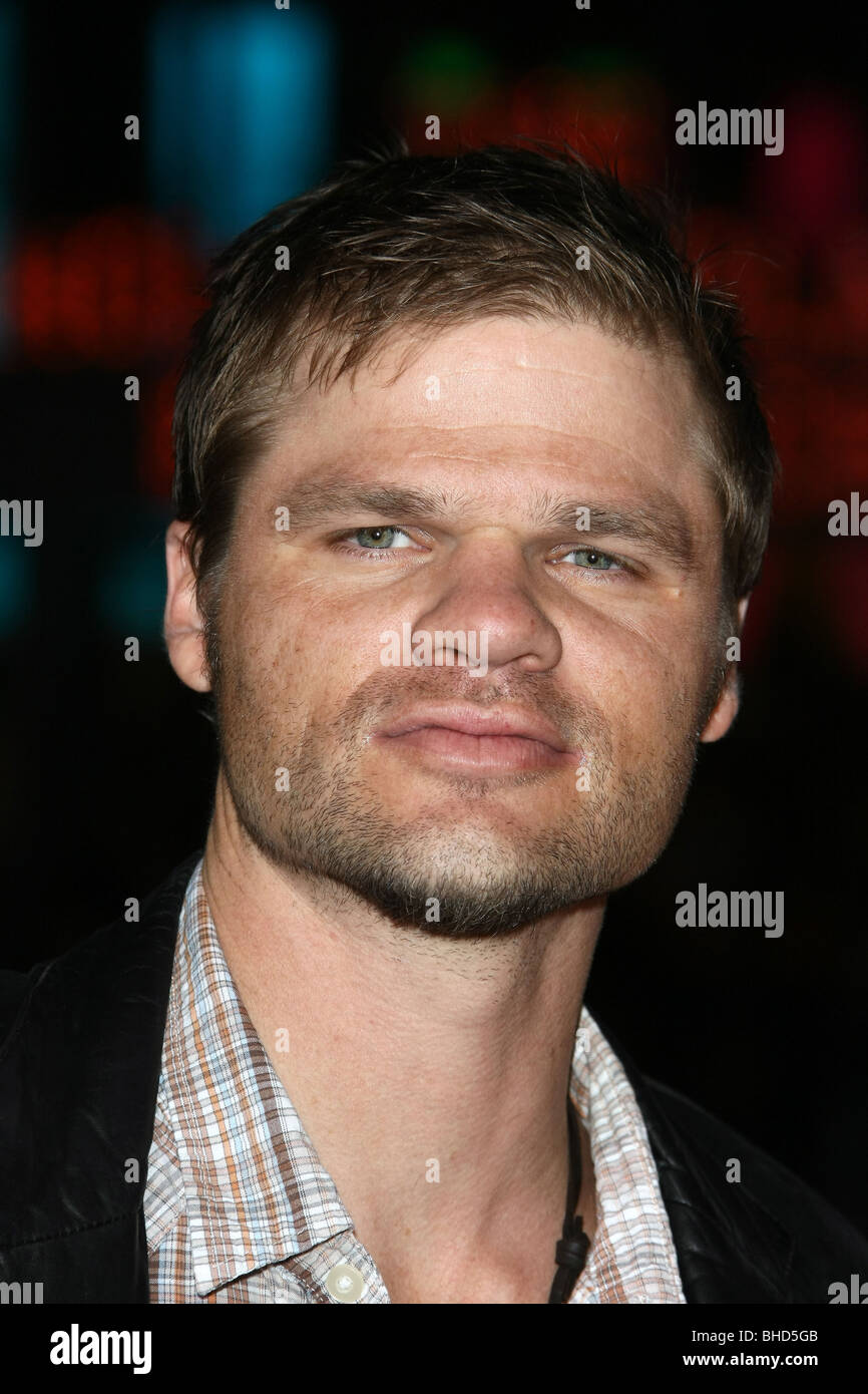 EVAN JONES LE LIVRE D'ELI LOS ANGELES PREMIERE HOLLYWOOD Los Angeles CA USA 11 janvier 2010 Banque D'Images