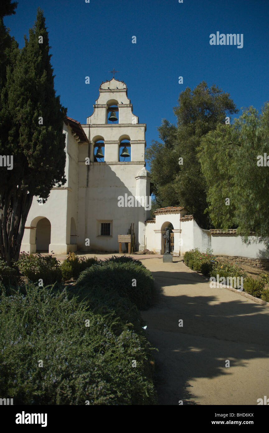 La mission de San Juan Bautista, California, USA Banque D'Images