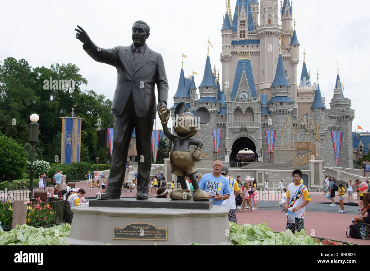 Walt Disney World Magic Kingdom FL Floride Banque D'Images