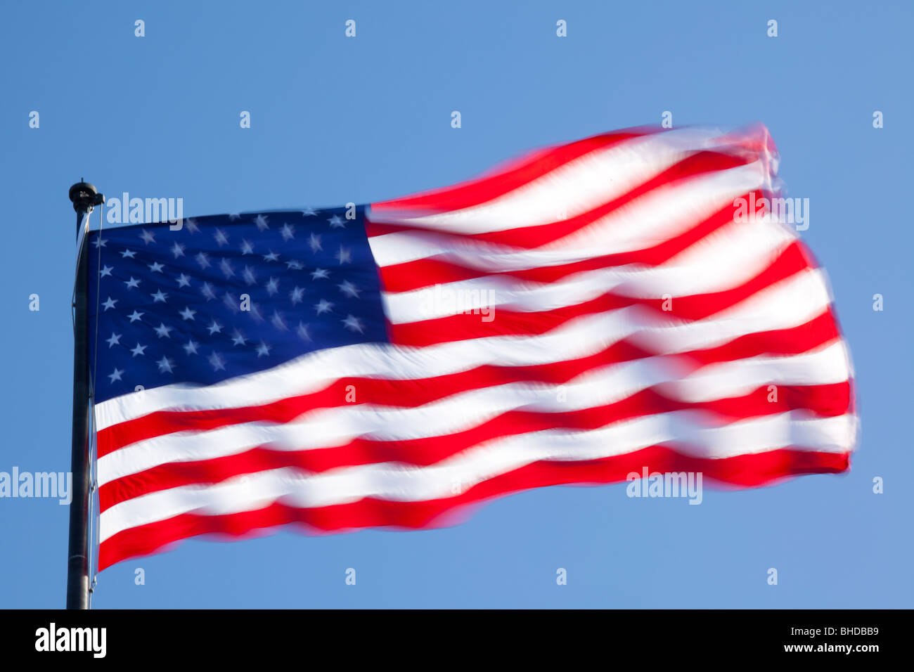 United States flag Banque D'Images