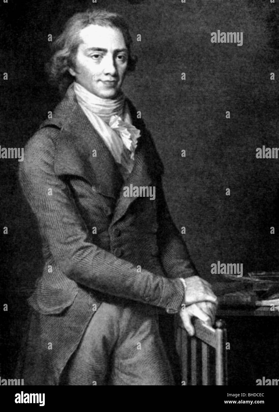 Hufeland, Christoph Wilhelm, 12.8.1762 - 25.8.1836, médecin allemand, demi-longueur, peinture, probablement fin XVIIIe siècle, , Banque D'Images