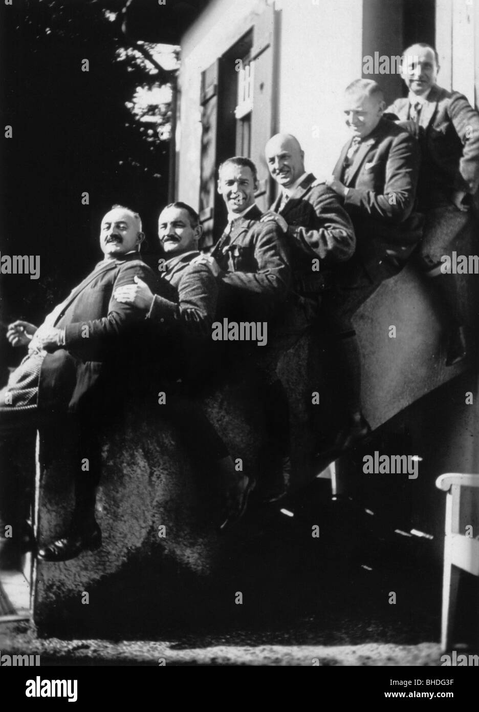 personnes, hommes, 1900 - 1930, photo de groupe, 1920, Banque D'Images
