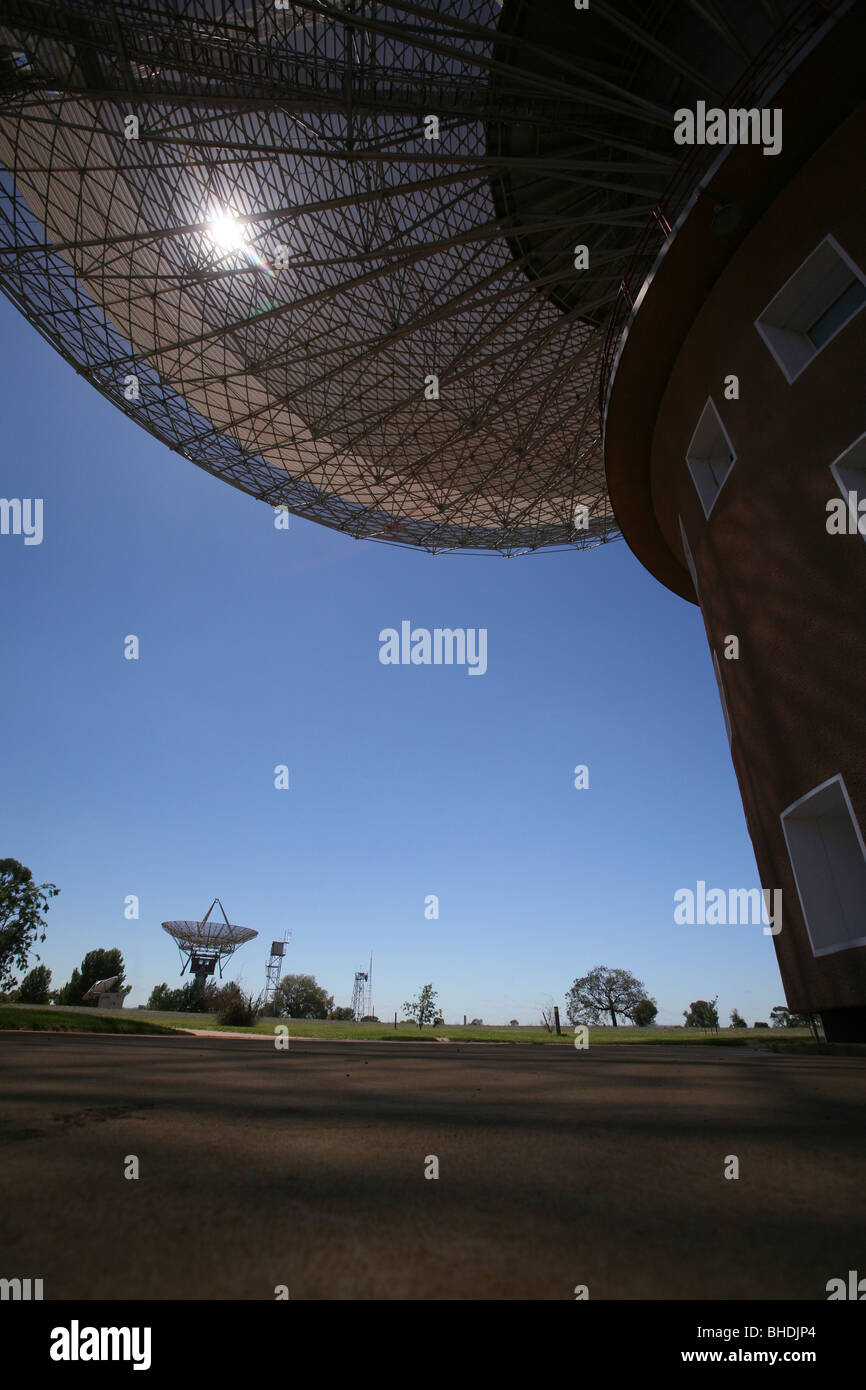 L'observatoire de Parkes, New South Wales Australie Banque D'Images