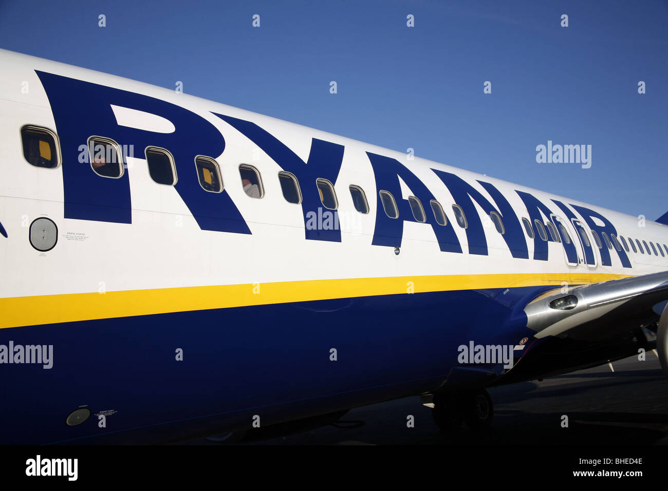 Les avions de Ryanair Banque D'Images