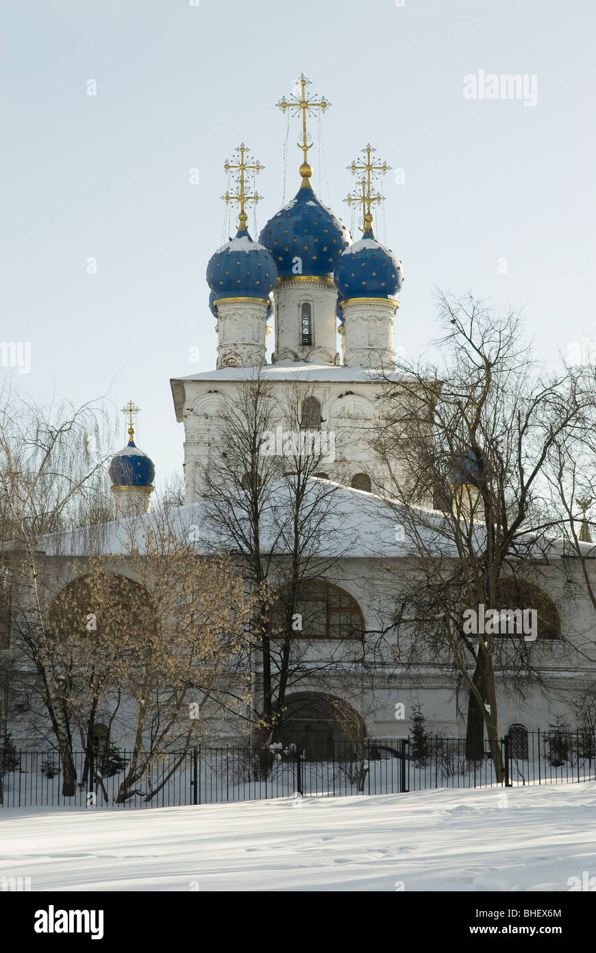 Église Notre Dame de Kazan. Musée Kolomenskoe. Moscou, Russie Banque D'Images
