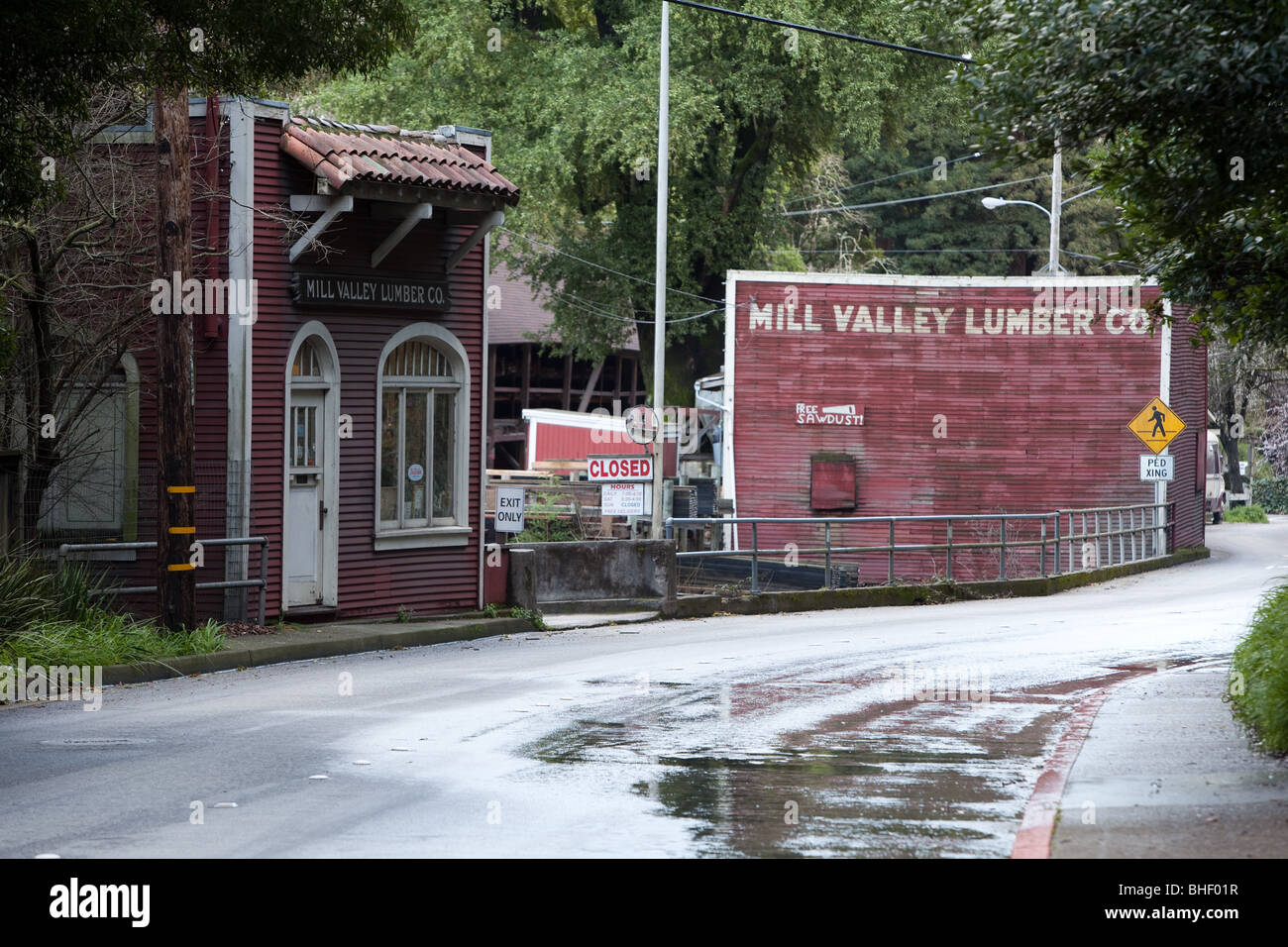 Mill Valley Lumber Company Banque D'Images