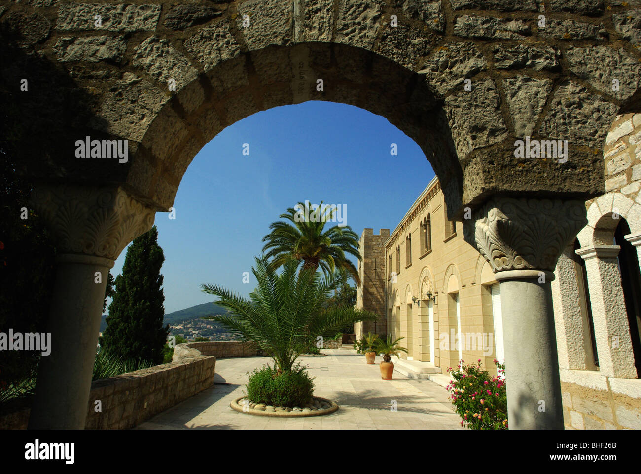 Hyères (83)  : Castel Ste-Claire Banque D'Images