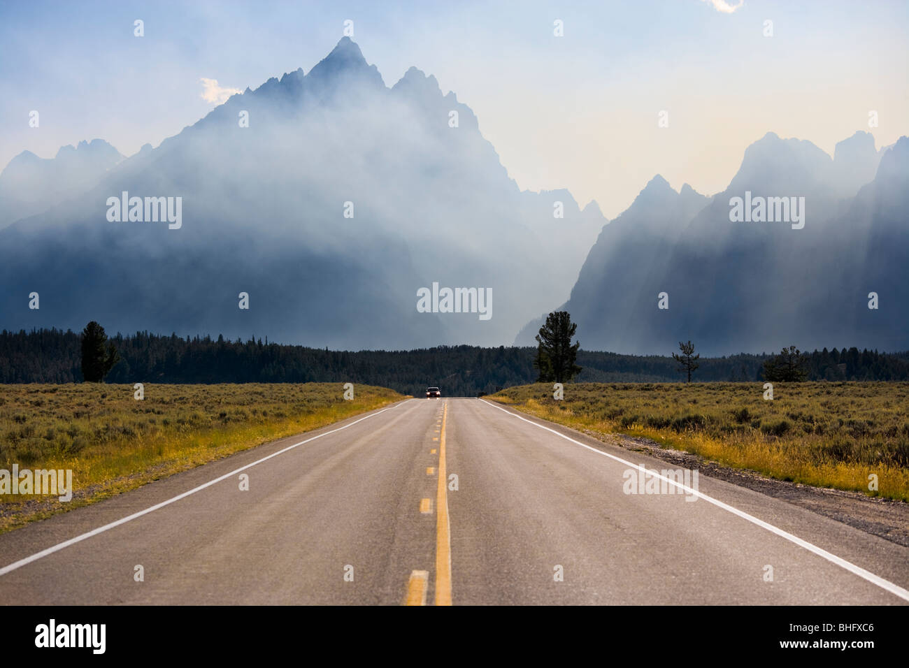 Cathédrale américaine de la route Banque de photographies et d’images à