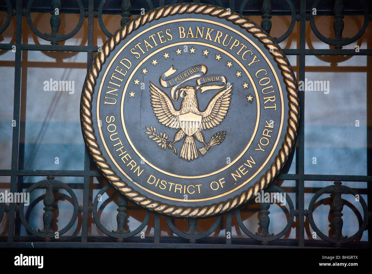 US Bankruptcy Court dans le lower Manhattan, New York City Banque D'Images
