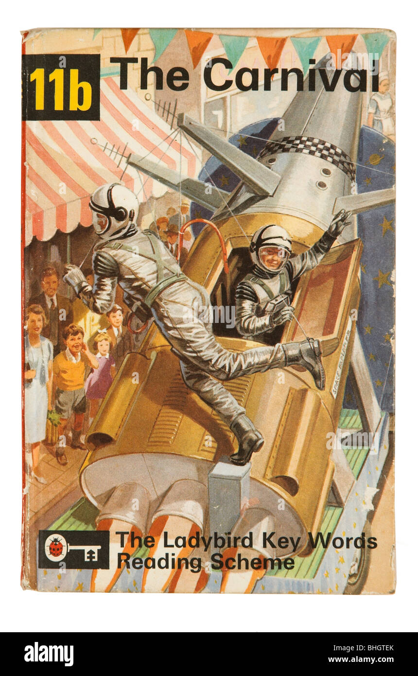 Ancien livre pour enfants coccinelle - La Belle et la Bête Banque D'Images