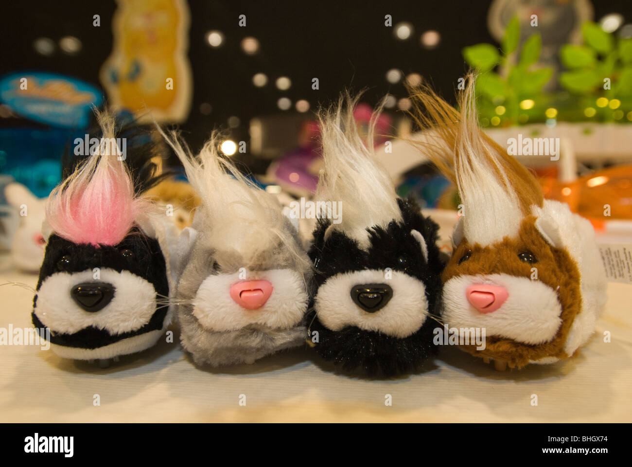 Zhu Zhu hamsters pet Rock Star à l'affiche au Salon du Jouet à New York  Photo Stock - Alamy