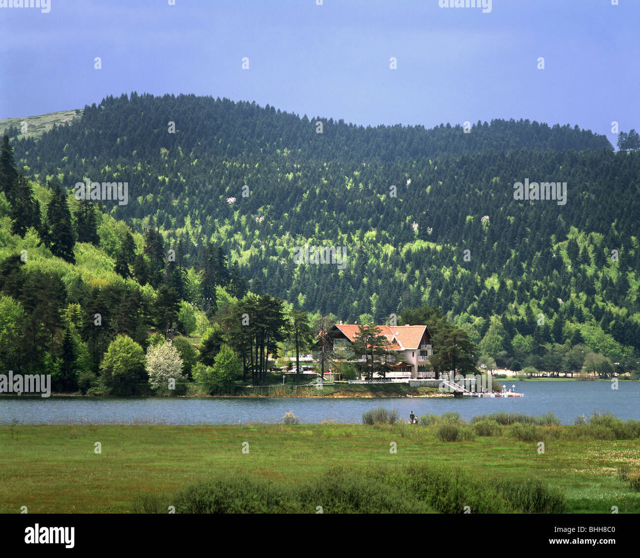 La Turquie lac Abant Banque D'Images