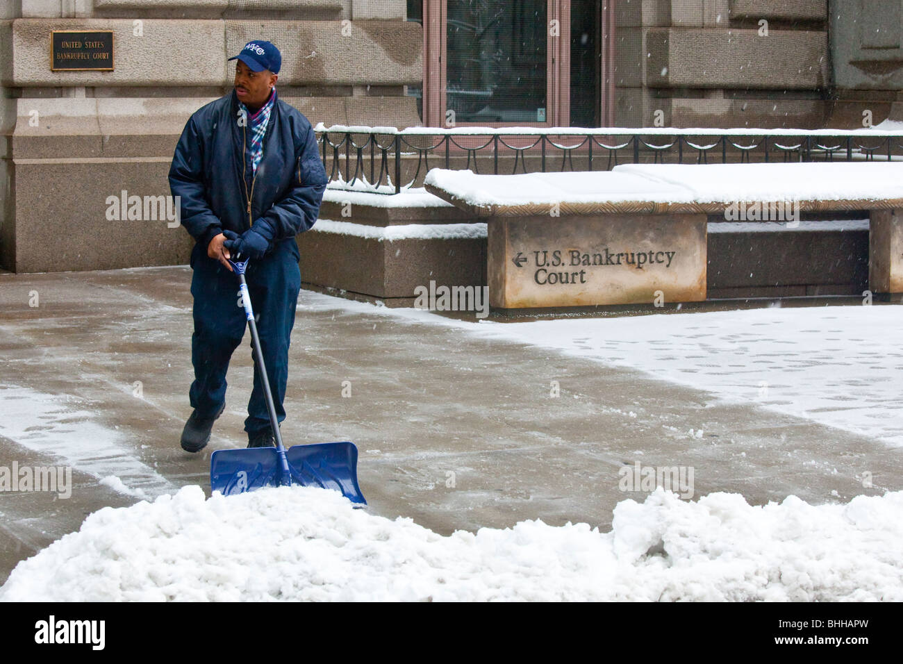 US Bankruptcy Court dans le lower Manhattan, New York City Banque D'Images