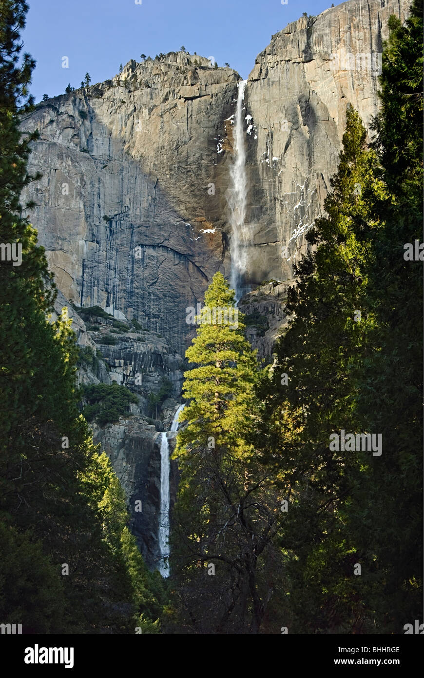 Yosemite Falls Banque D'Images