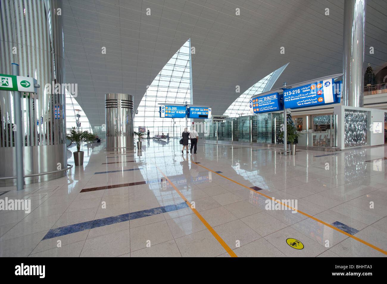 Dibai International Airport Banque D'Images