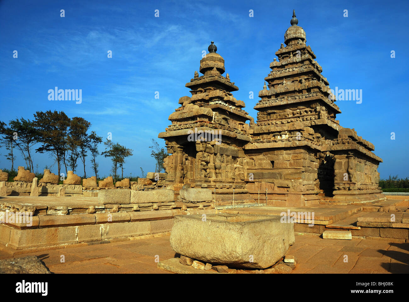 Mahabalipuram, Madras, Inde Banque D'Images