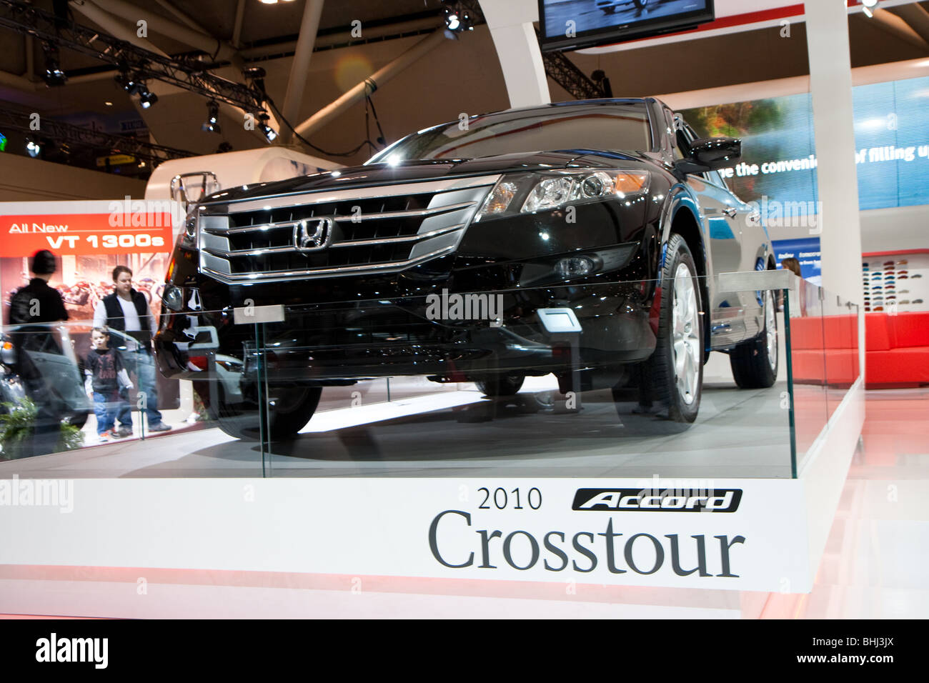 Honda Ridgeline 2010' 'black car Banque D'Images