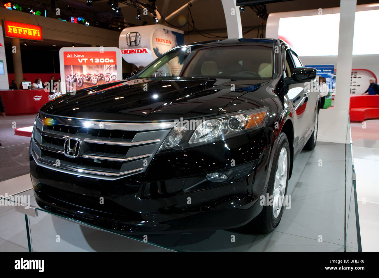 Honda Ridgeline 2010' 'black car Banque D'Images