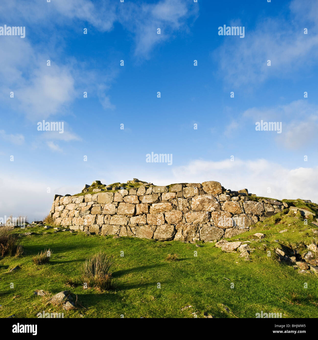 Dun Beag Broch, Struan, île de Skye, Écosse Banque D'Images