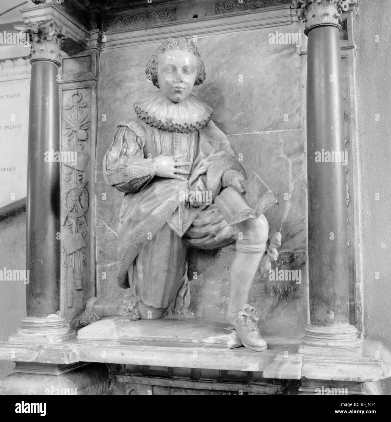 John Cookin memorial, St Mark's Church, College Green, Bristol, 1945. Artiste : Eric de Maré Banque D'Images