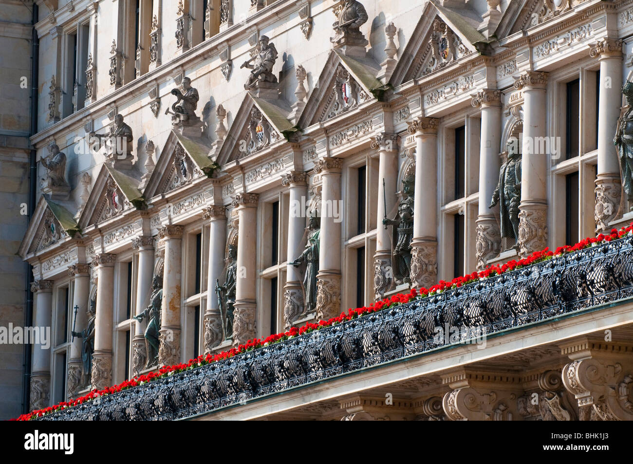 Rathaus, Hamburg, Deutschland | Guild Hall, Hambourg, Allemagne Banque D'Images