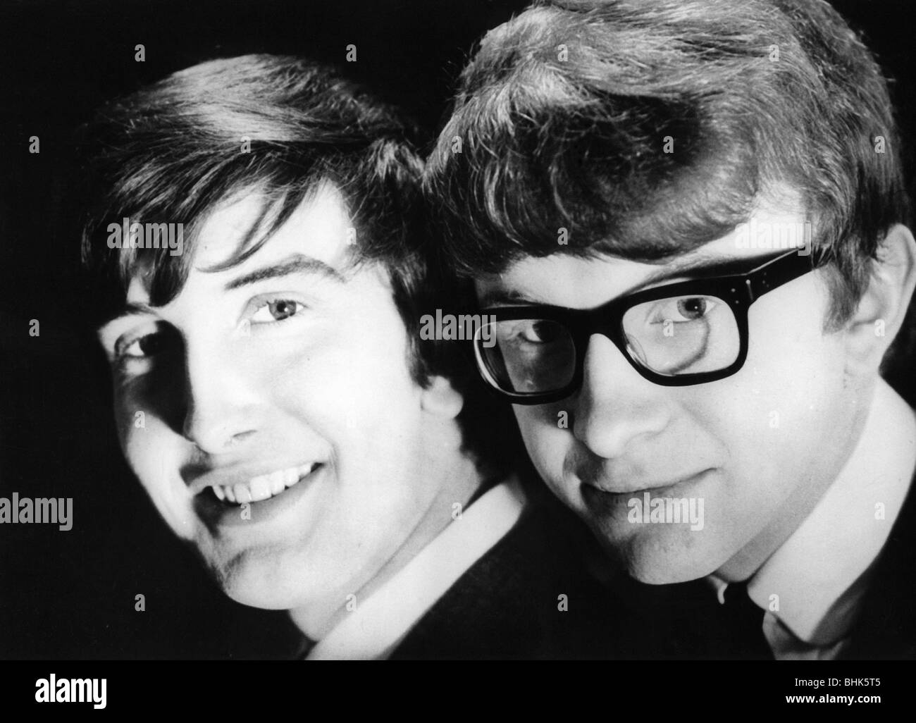 Peter et Gordon, groupe musical britannique (pop), 1964 - 1968, Gordon Waller (4.6.1945 - 17.6.2009), Peter Asher (* 22.6.1944), double portrait, milieu des années 1960, Banque D'Images