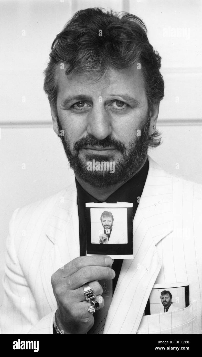 Ringo Starr (1940-), musicien et chanteur britannique. Artiste : Inconnu Banque D'Images