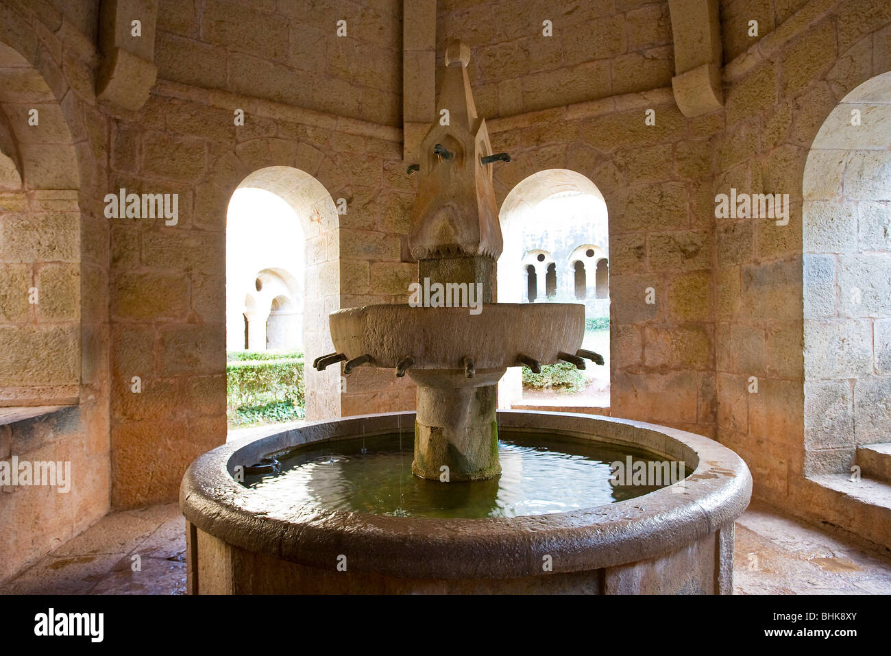 L'Abbaye du Thoronet, Var Banque D'Images