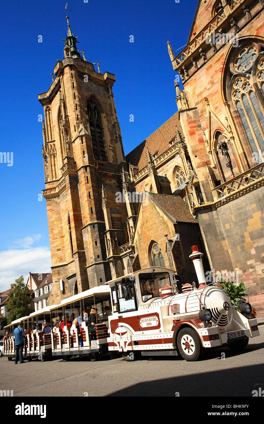 Église SAINT-MARTIN, COLMAR Banque D'Images