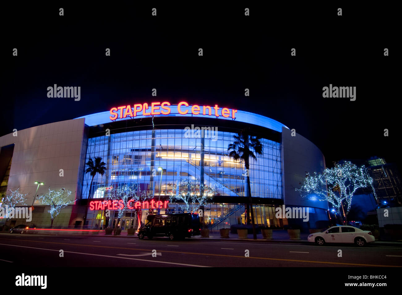 Staples Center Los Angeles Banque D'Images
