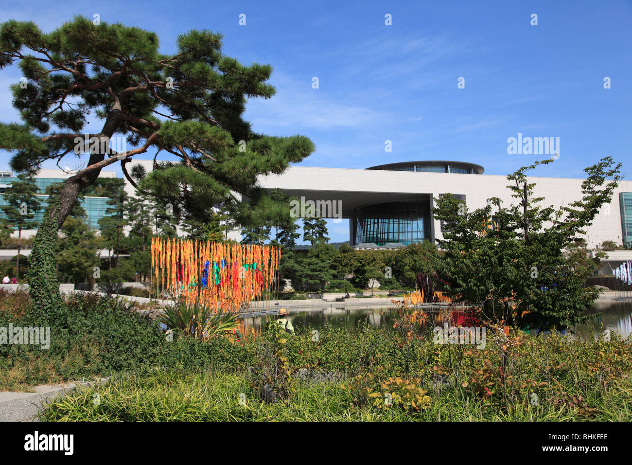 Musée national de Corée, Séoul, Corée du Sud, Asie Banque D'Images