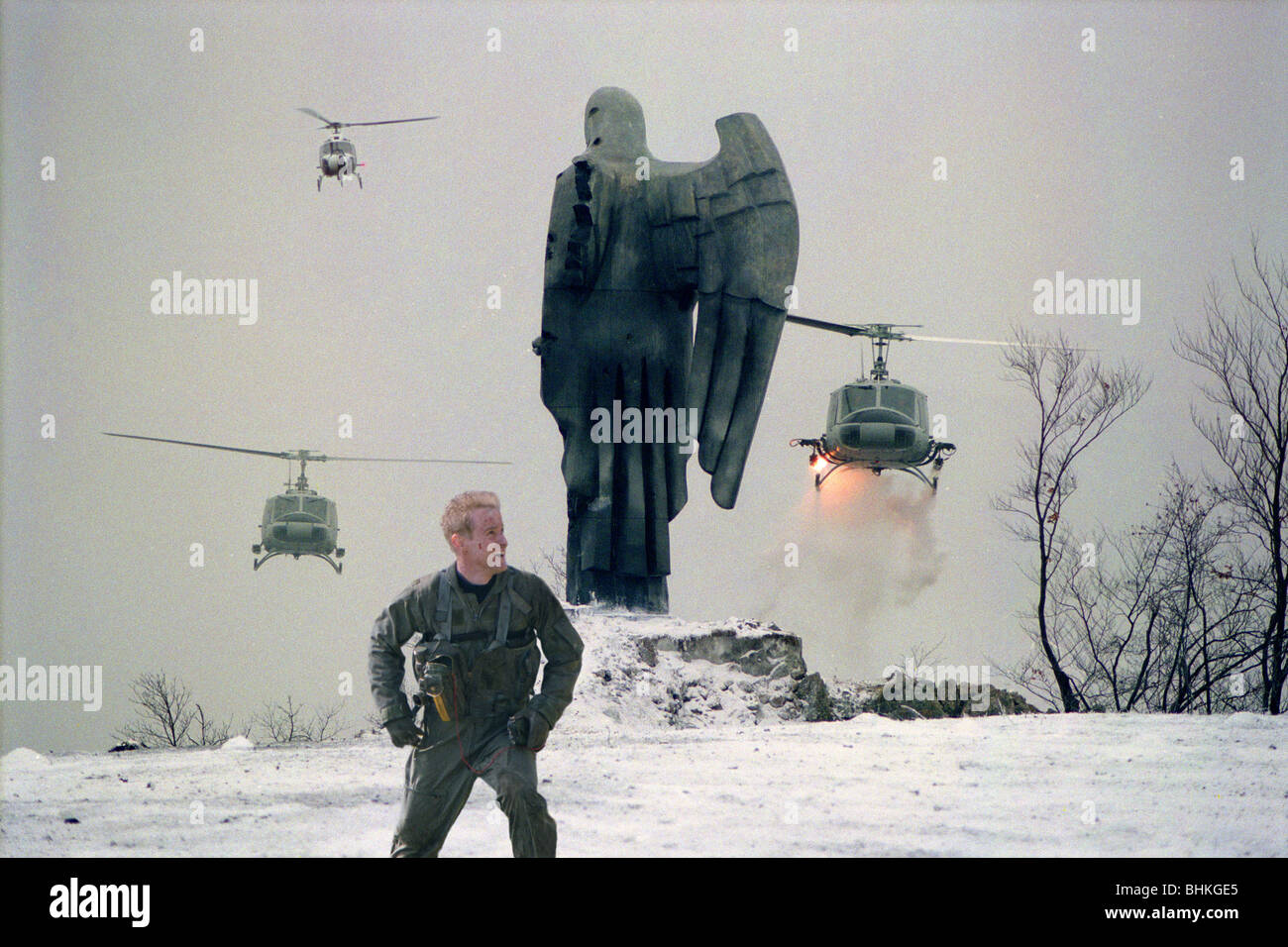 Derrière les lignes ennemies -- 2001 TCF film avec Owen Wilson Banque D'Images