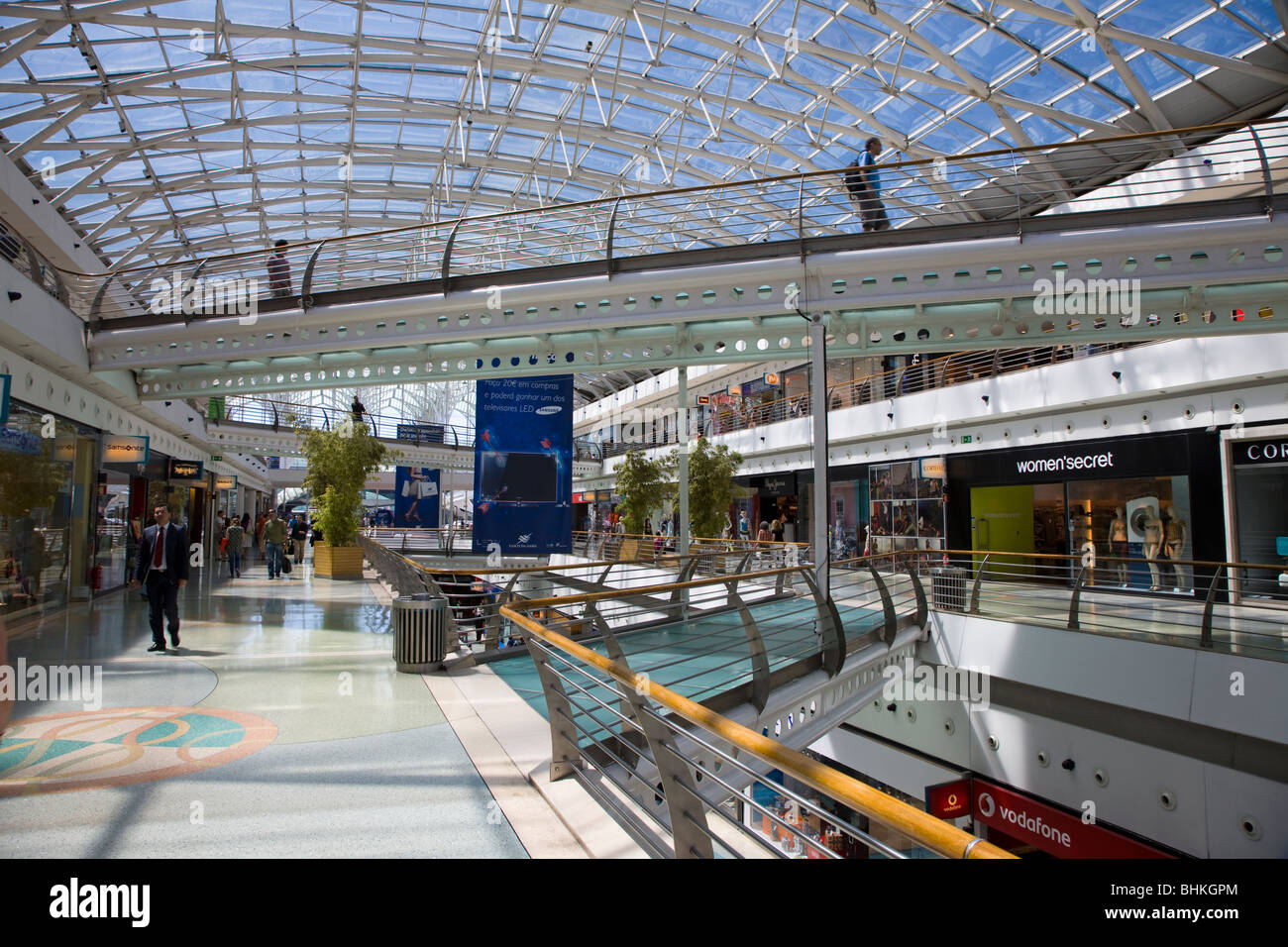 Portugal Lisbonne centre commercial Vasco da Gama moderne la zone commerciale Banque D'Images