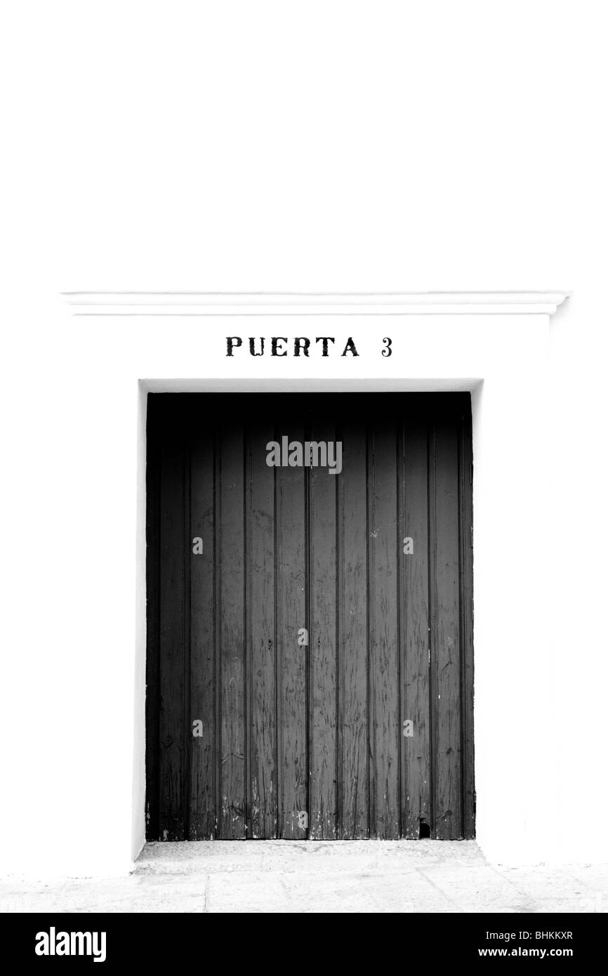 Arènes de Ronda (Andalousie) - Espagne Banque D'Images