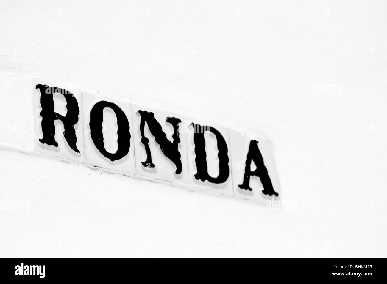 Arènes de Ronda (Andalousie) - Espagne Banque D'Images